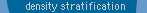 density stratification